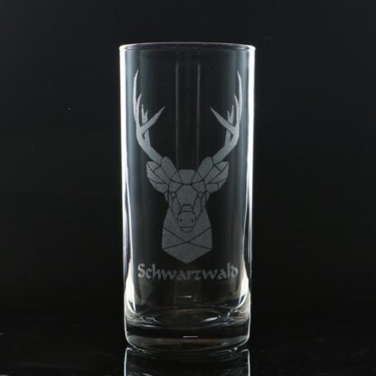 Longdrinkglas im Schwarzwald Design